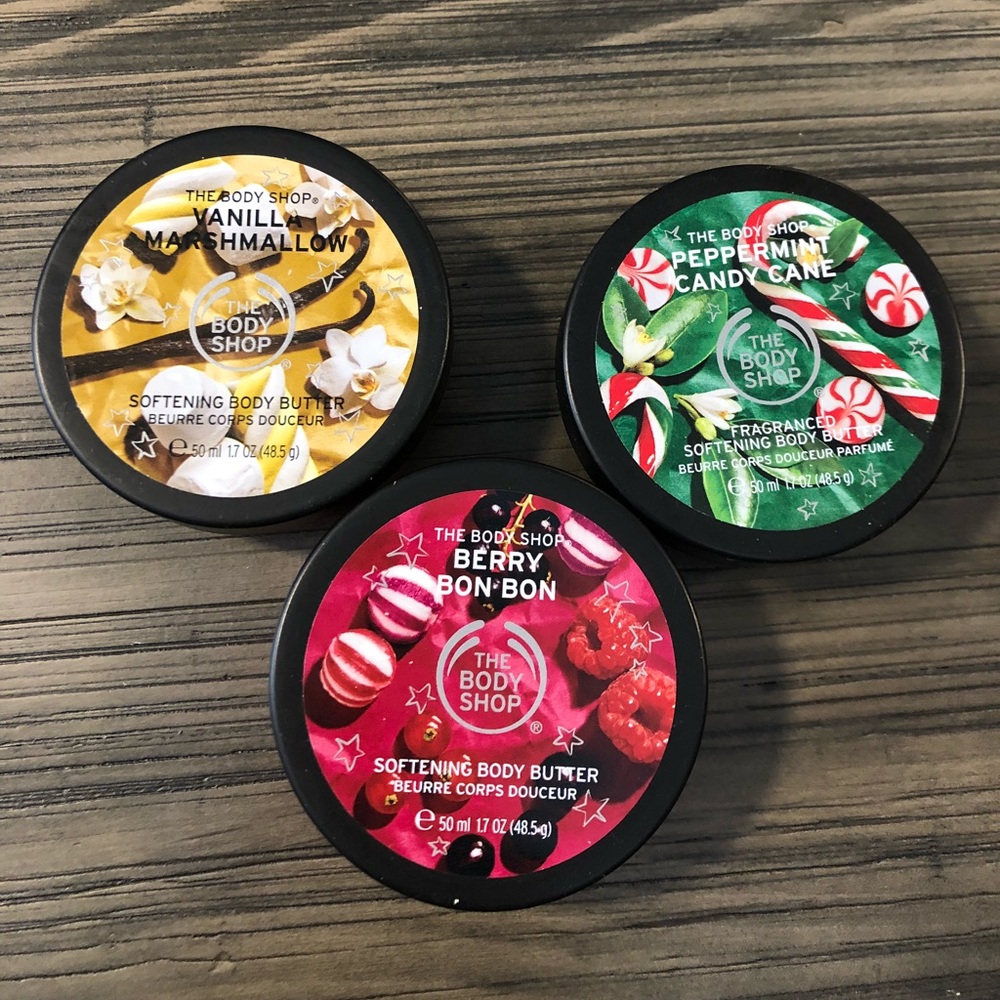 SOLD. Body cream from The Body Shop
